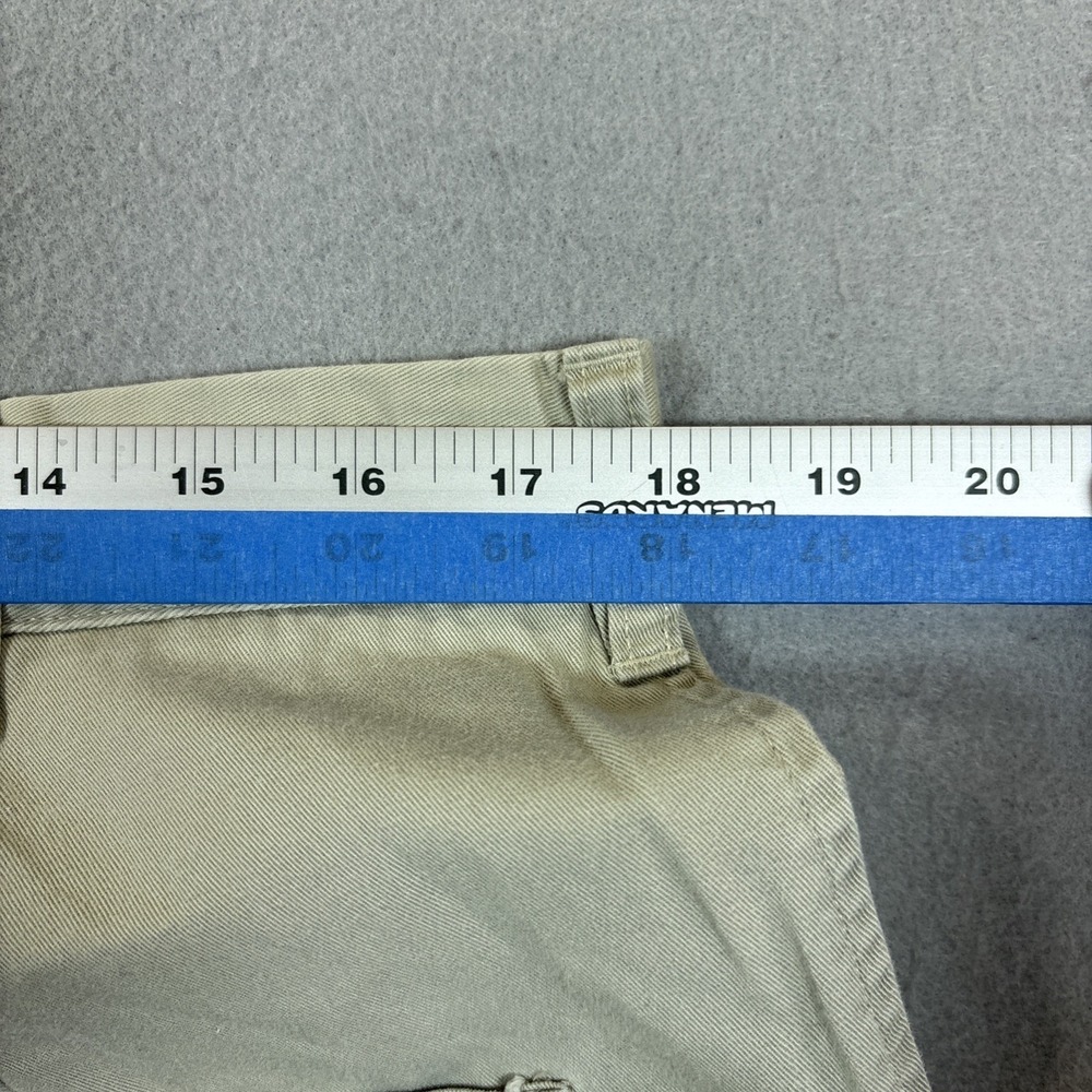 Columbia Shorts Womens Size 36 Beige Cargo Pockets Cotton Hiking Outdoor Logo - Picture 7 of 9